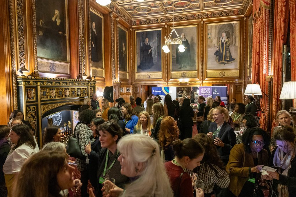 Helen Morgan joined gender equality activists and campaigners from across the UK in Speaker's State Apartments
