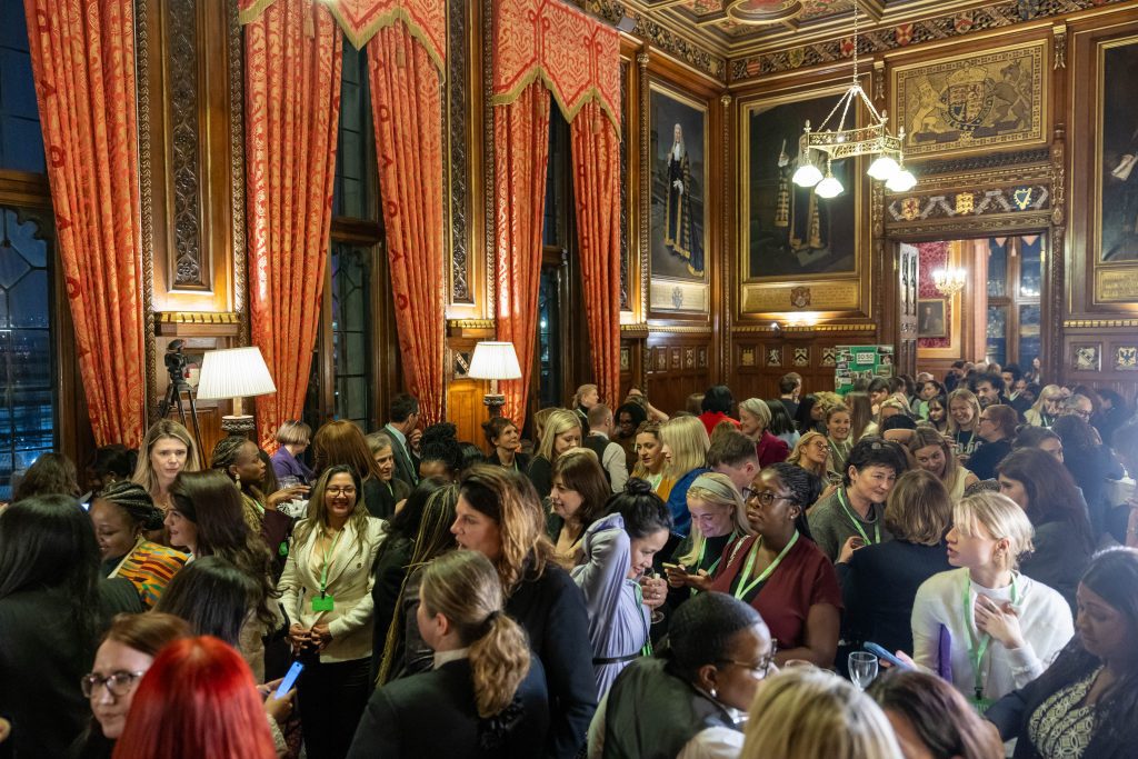 Networking at the International Women's Day Reception