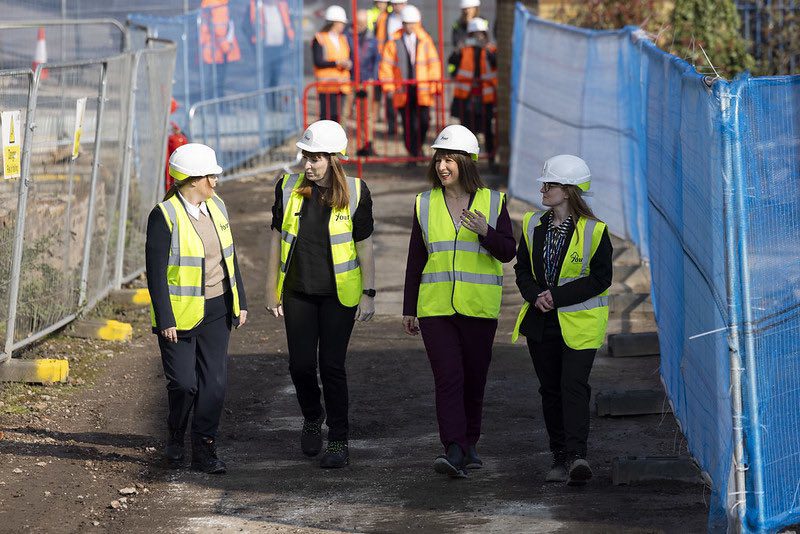 The Chancellor, Rachel Reeves joined the Housing Secretary and Deputy Prime Minister, Angela Rayner ahead of the Spring Statement pledging to "Get Britain Building" again. (Photo: Ministry of Housing, Communities, and Local Government).