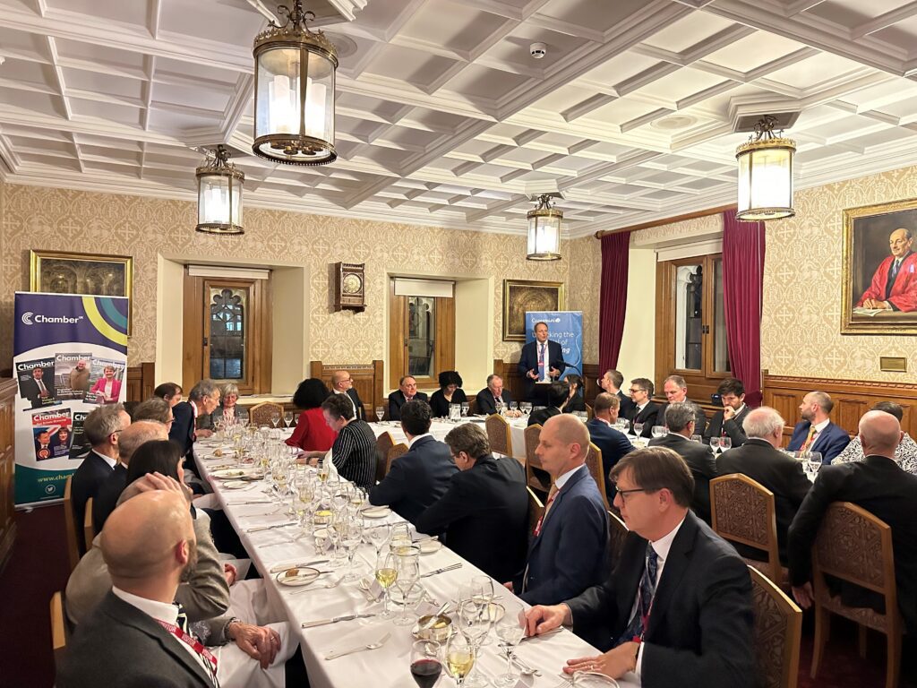 House of Lords dinner to discuss the  UK's bioeconomy