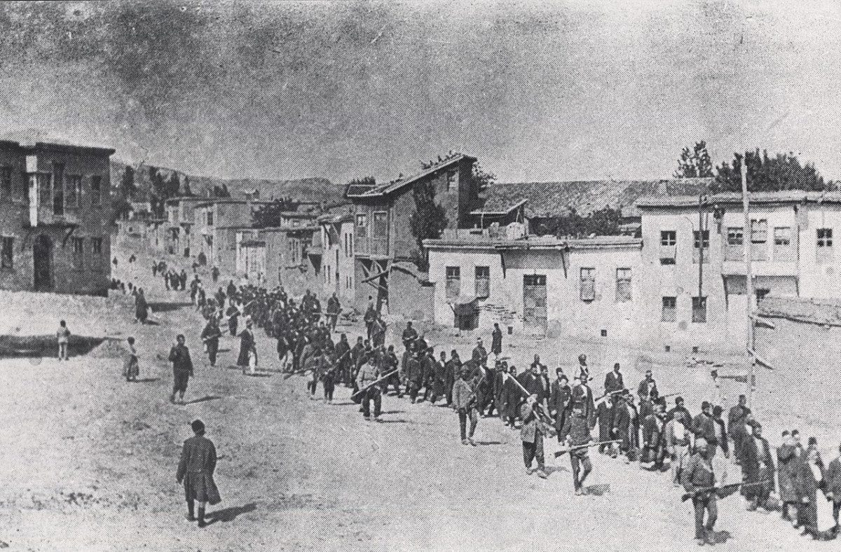 armenian march concentration camp