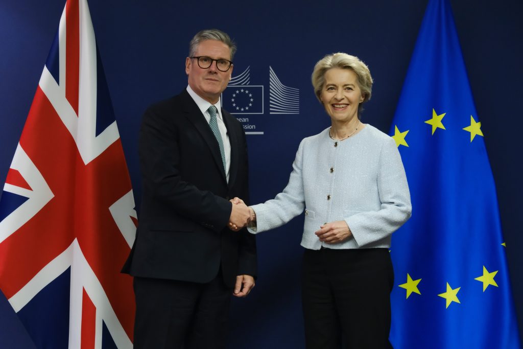 PM Keir Starmer meets with EU heads to discuss trade relations