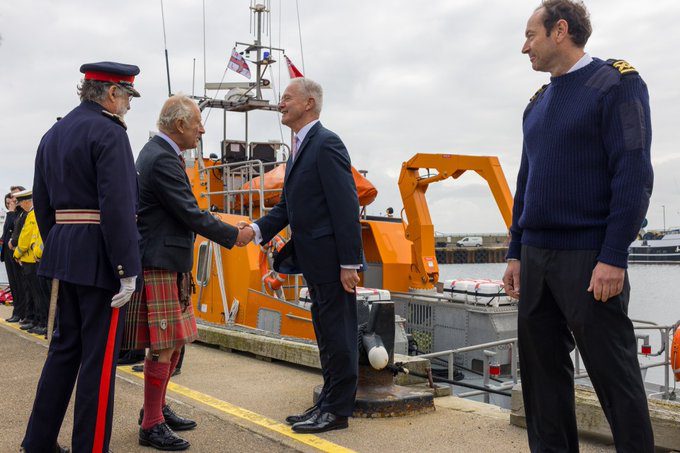 King Charles meets members of the Nuclear Decommissioning Authority