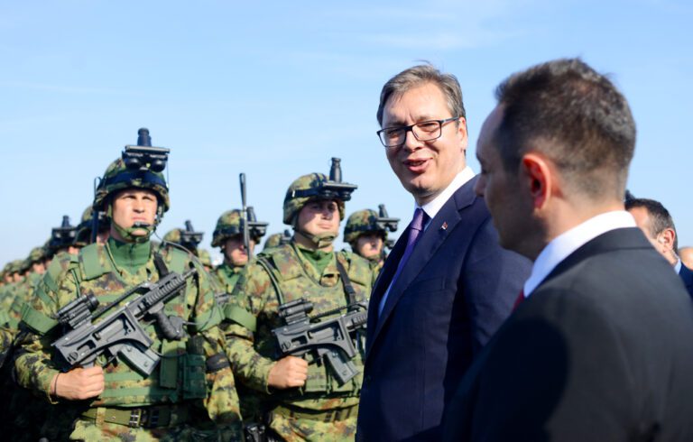 Aleksandar Vučić is leading Serbia to civil war