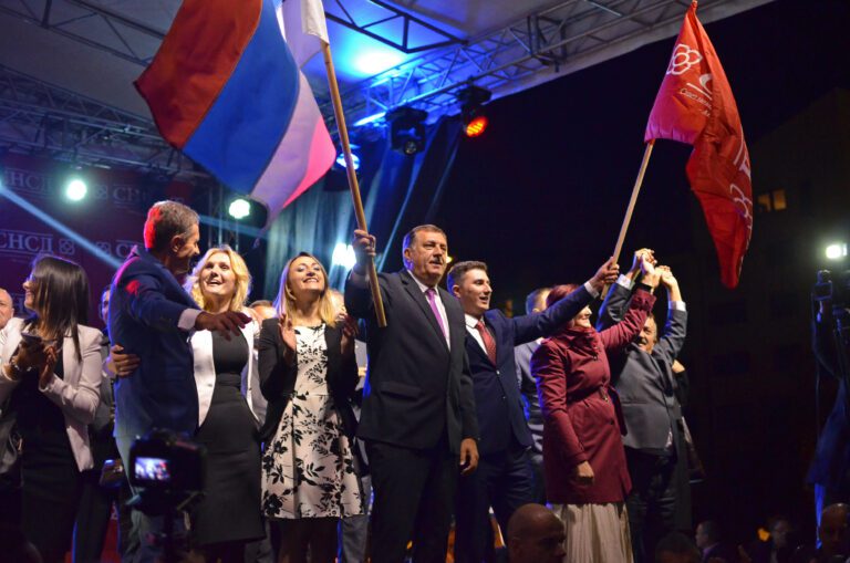 Bosnia Serb leader Dodik is sentenced to jail