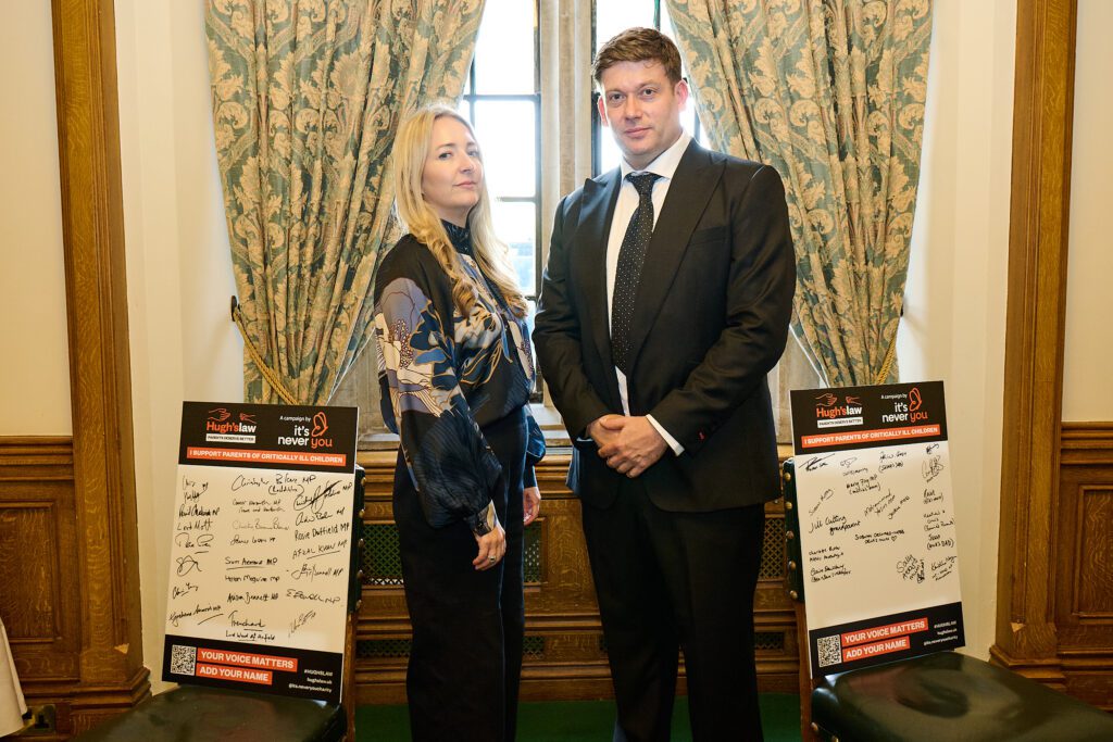 Parents of Hugh, advocating for Hugh's Law
