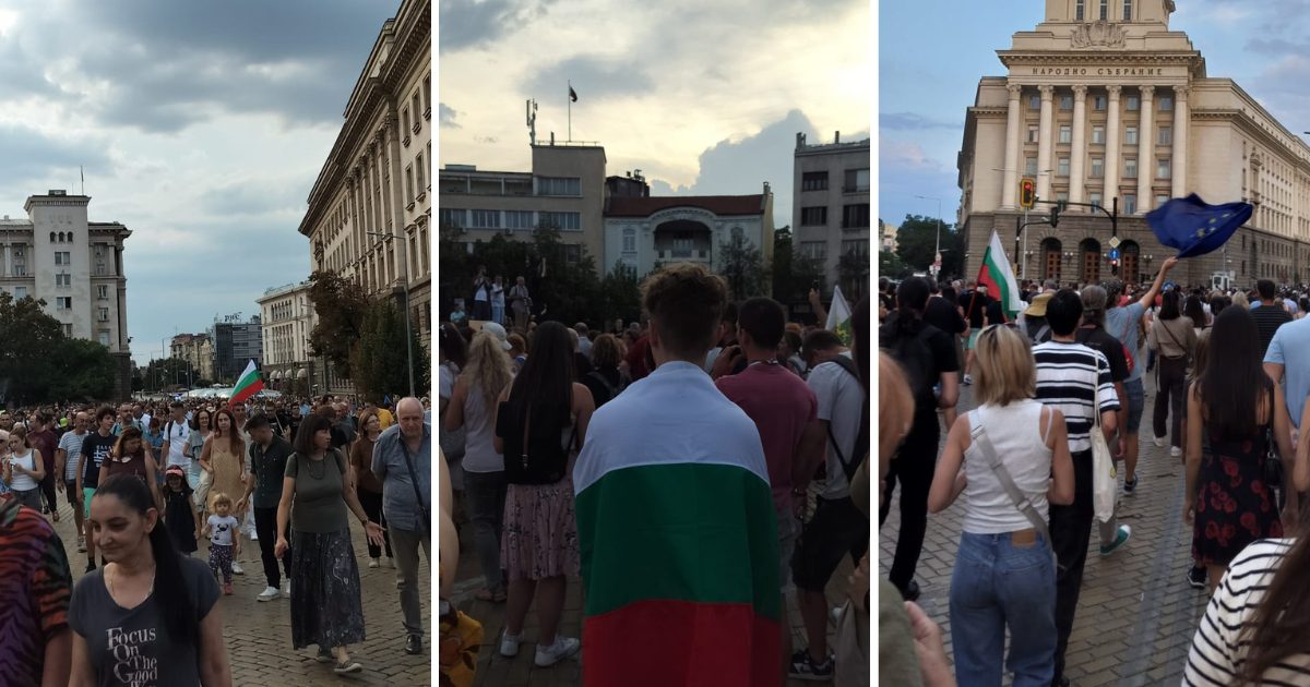 major anti-corruption protests in bulgaria