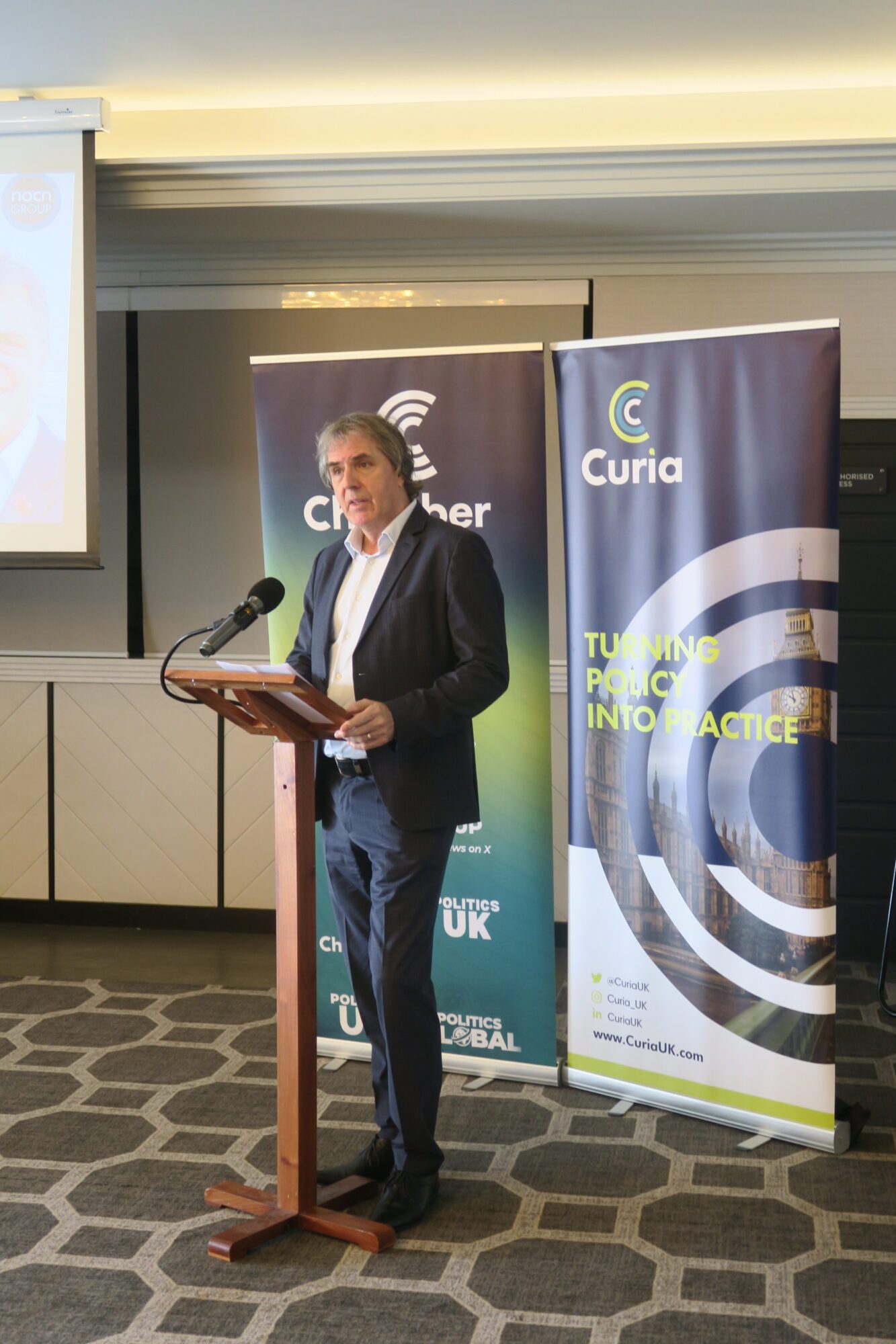 Steve Rotheram speaking at the North West Conference
