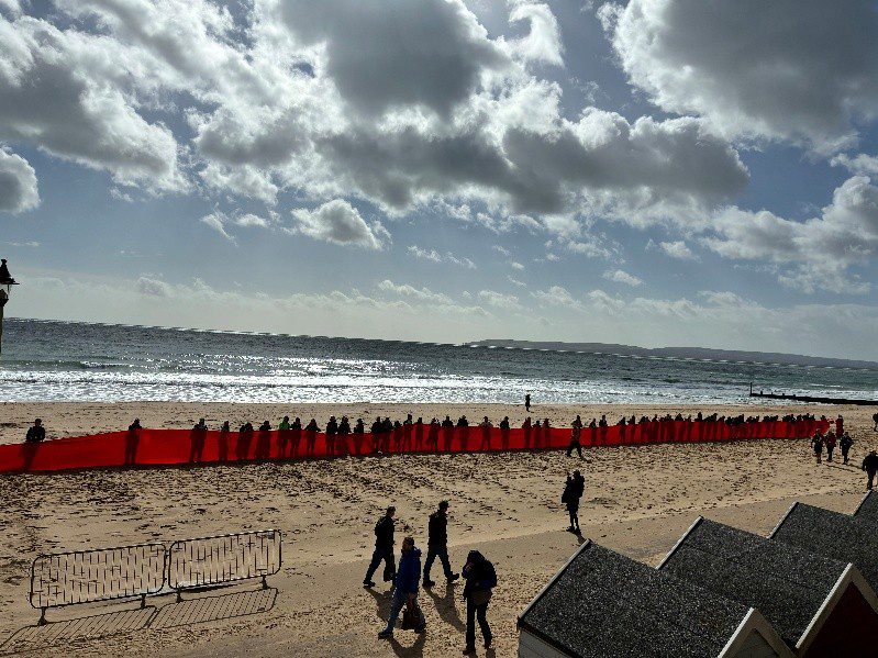 amelie green party day 2 gaza red line