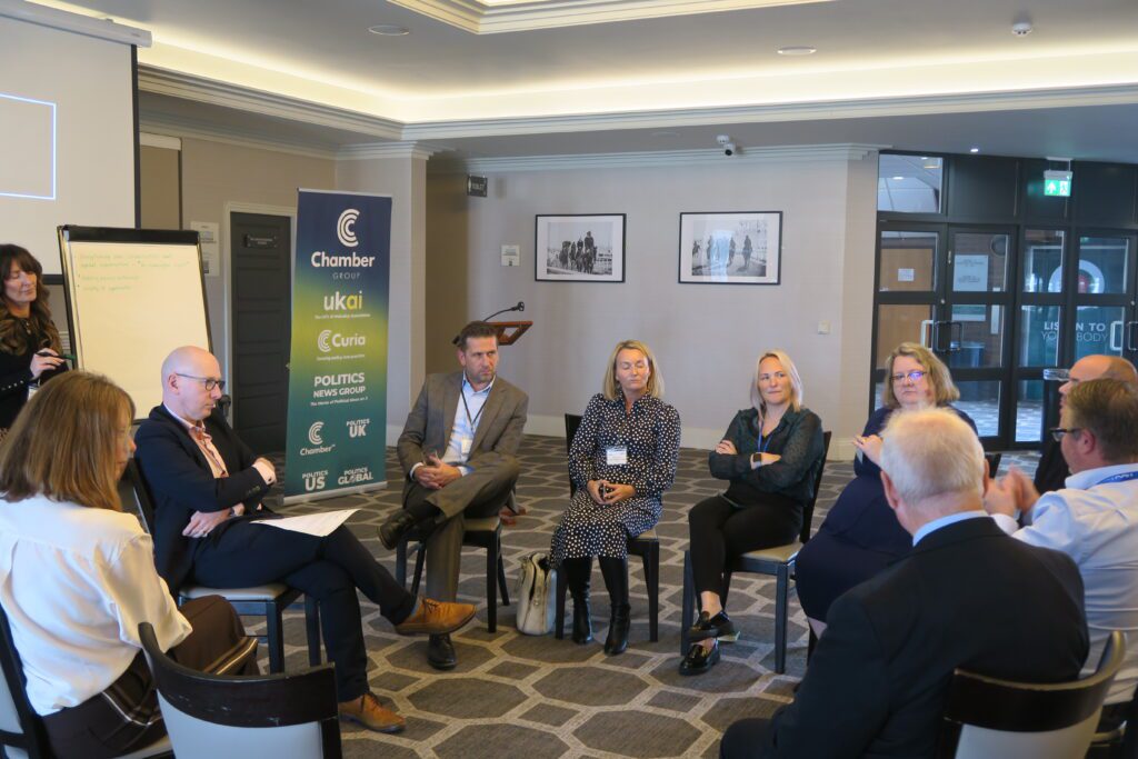 
Sprint participants heard from NOCN about the work that can be delivered to change skills opportunities for people across the North West