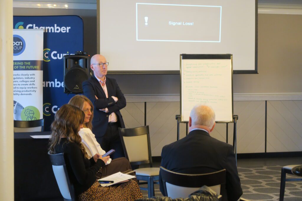 Southport MP, Patrick Hurley facilitated the skills sprint at the Get Britain Growing: North West Conference