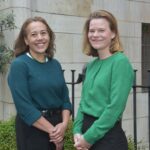 Claudia Kenyatta and Emma Squire