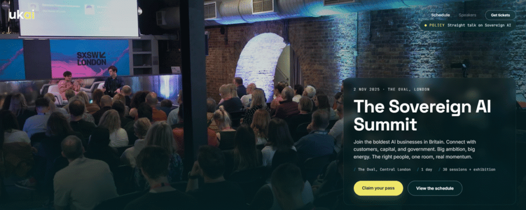 UKAI is hosting their Sovereign AI Summit in November, where UK defence AI partnerships will be on the agenda. Find out more and register here.