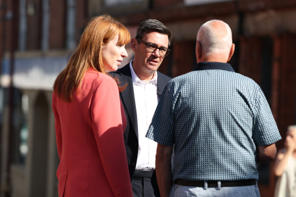 Alongside their decision to pause the shakeup of local government reform, Prime Minister Andy Burnham and Secretary of State for Housing, Communities and Local Government Angela Rayner have been speaking to people around the country over the summer. (Photo: Lauren Hurley/No 10 Downing Street)
