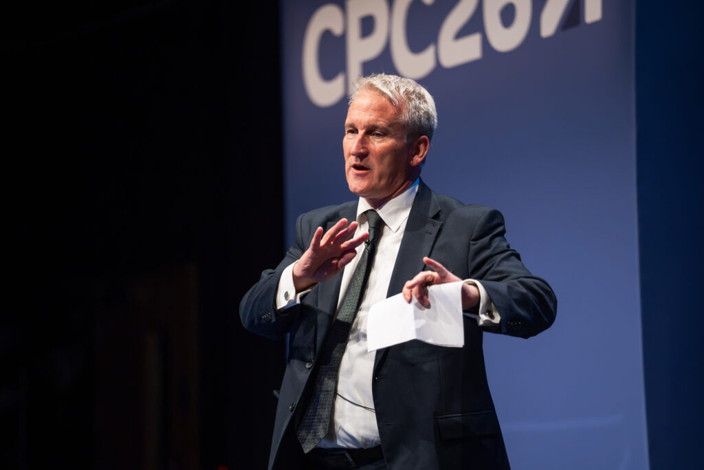 “This technology is not an end in itself”: Shadow Health and Care Secretary, Damian Hinds says AI should help NHS staff deliver better care for patients. (Photo: Number 10)